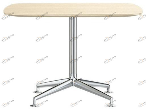 Brunner Стол для переговоров из алюминия и дерева Fina sun-id-1496199