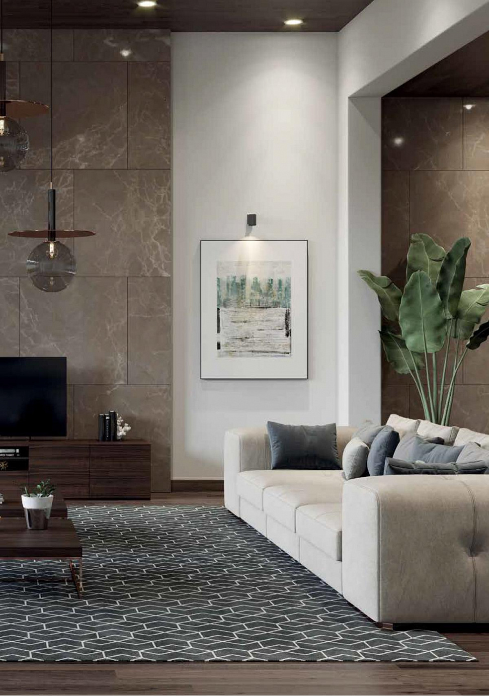 093440 Ковер LasKasas Tile - Вид №2