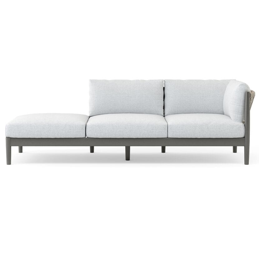 Секционный садовый диван из алюминия с порошковым покрытием и тканью Walters Georgica Aluminium ARCH-00145067 - Вид №31