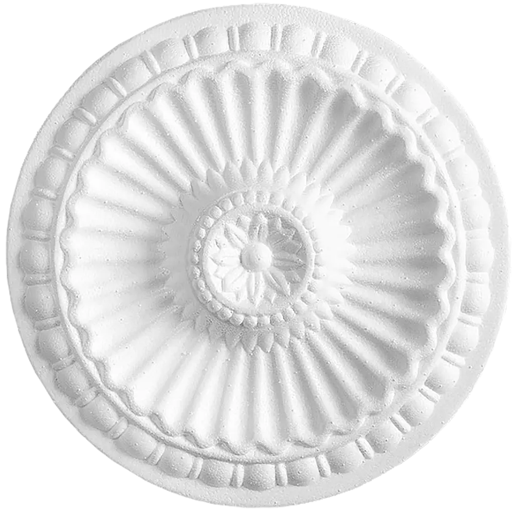 Розетка потолочная полистирол белая Формат 280А 28 см FORMAT STLM-2054939