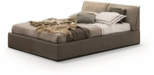 Ditre Italia Кровать для хранения, обитая кожей Monolith