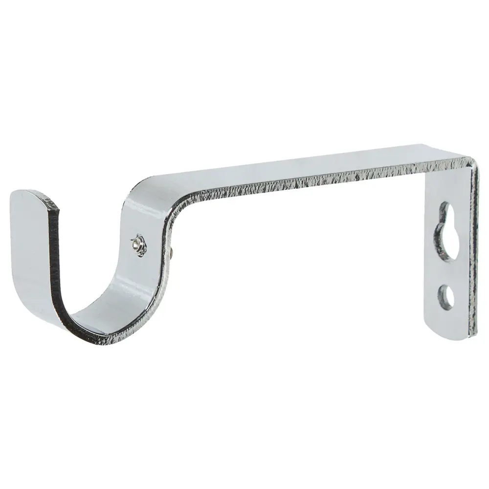 Держатель однорядный простой 8,5 см цвет хром INSPIRE STLM-2157996