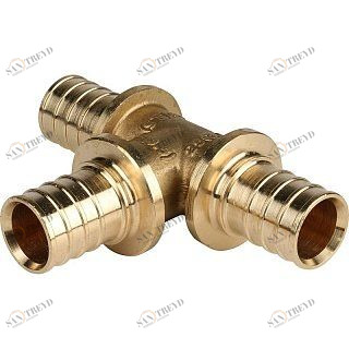 Тройник 25 аксиальный для труб из сшитого полиэтилена STOUT SFA0013000025