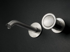 Смеситель для раковины из нержавеющей стали с 2 отверстиями