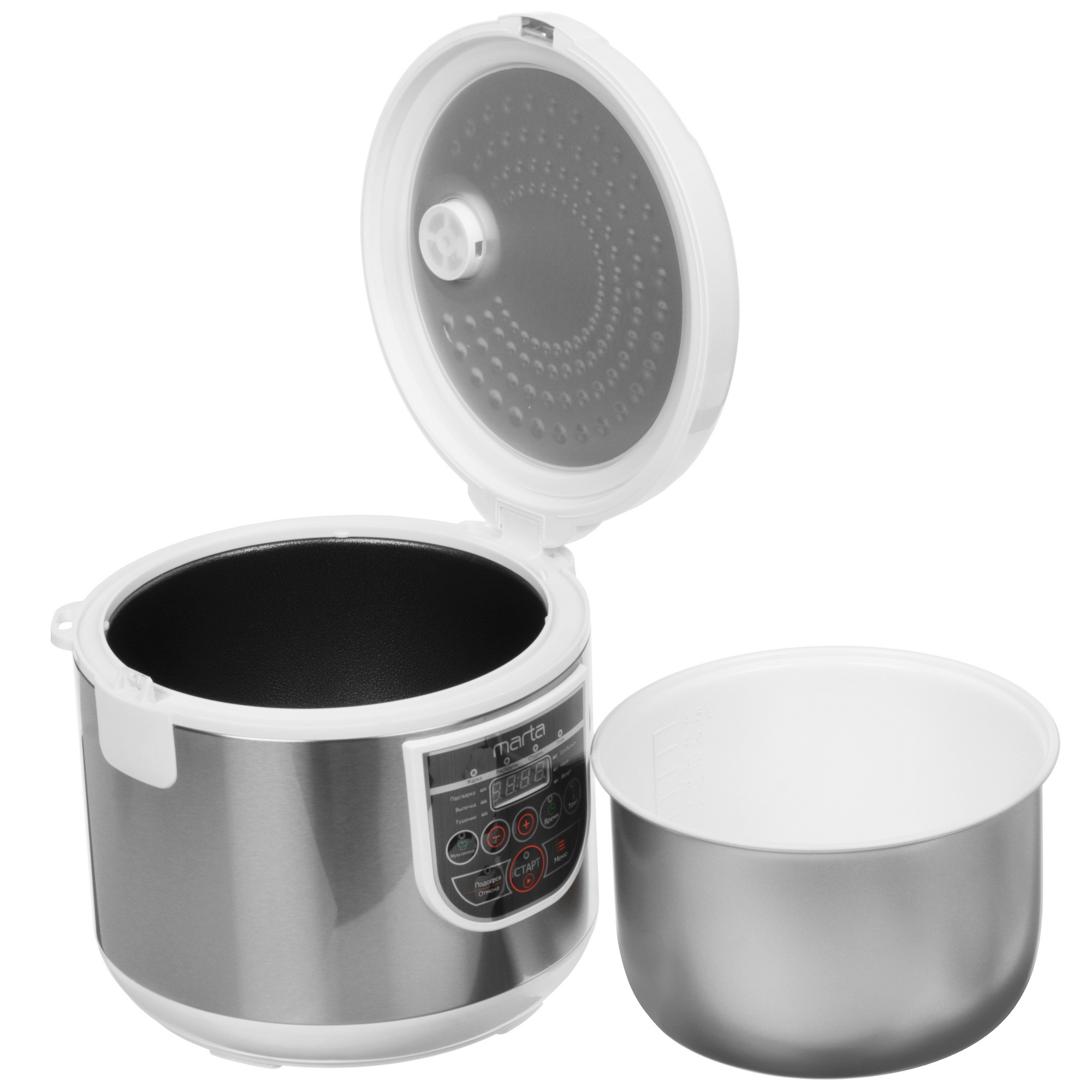 9033587 Мультиварка Marta MT-4322 CK2 белый STDN-0011580 - Вид №5