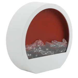 Светящаяся электрическая фигура Камин Capella 3 лампы 30.5 см белый