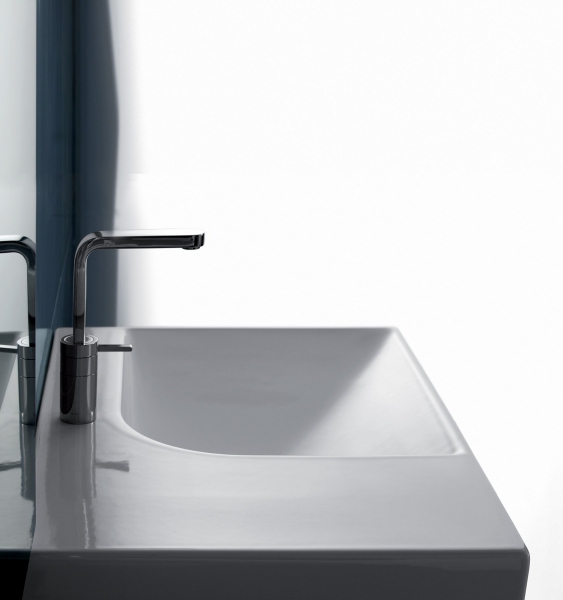 YXF801 G-75 Раковина правая на 1 отверстие Hatria 