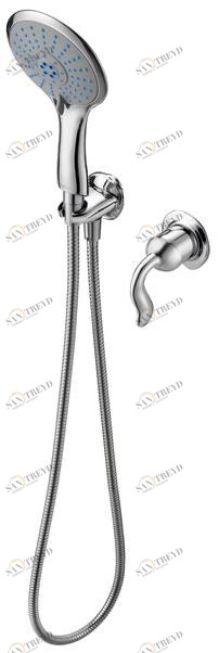 JUSTIME Смеситель для душа из хромированной латуни с ручным душем Ether sun-id-1505568