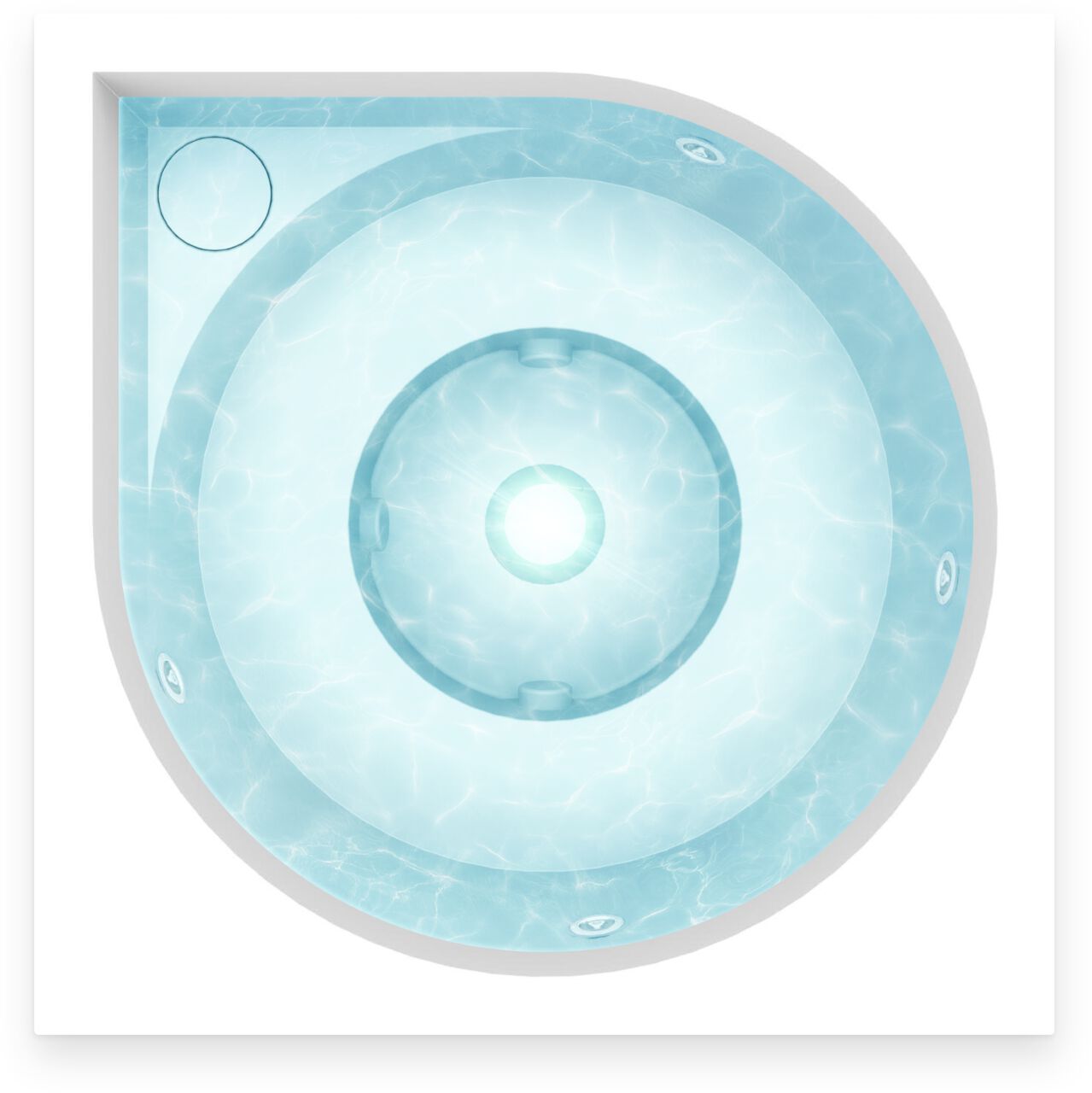 Открытый джакузи акриловые мини-бассейн Drop DROP S ARCH-00012558 - Вид №5