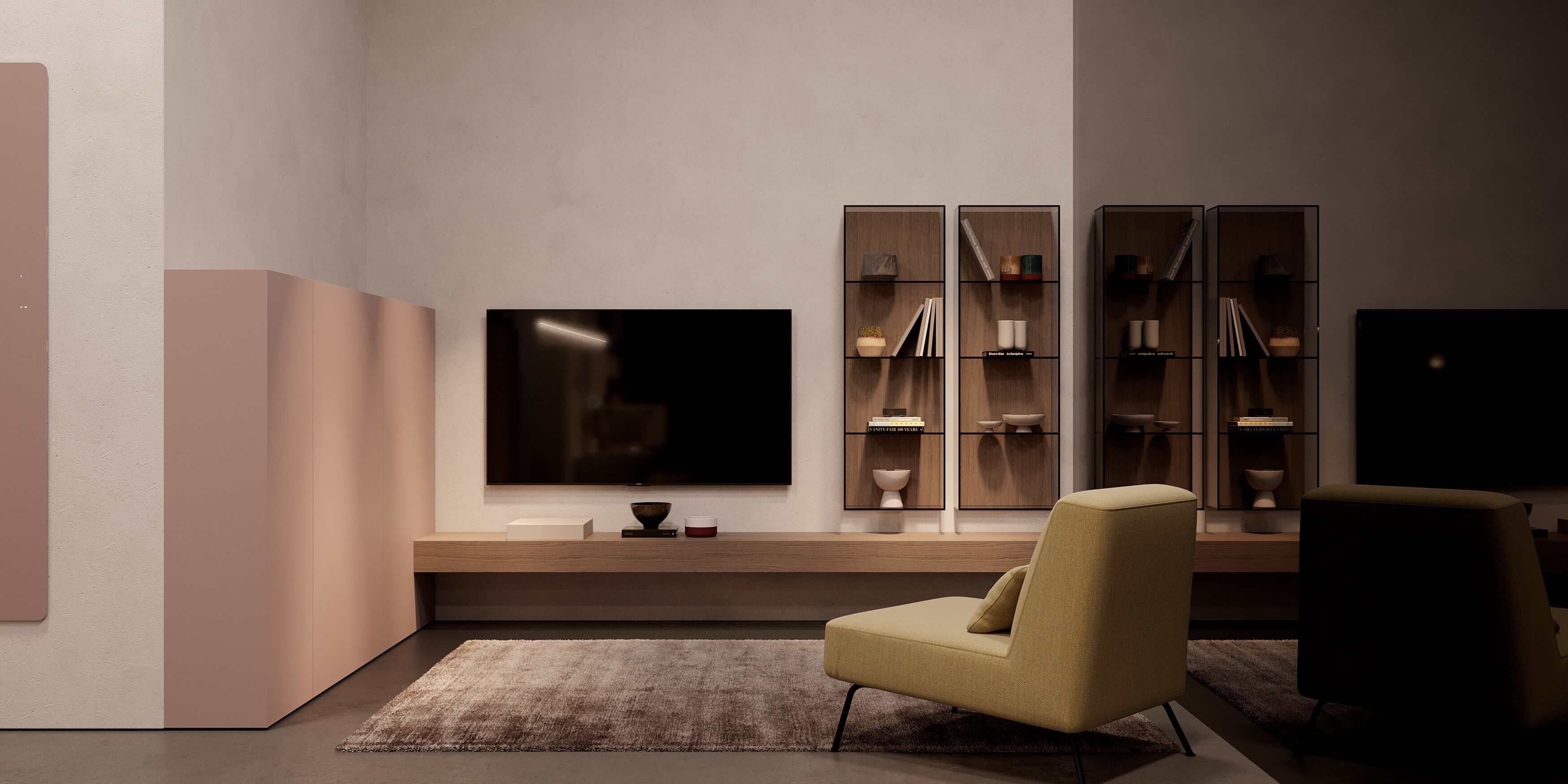 Система мебели Ideagroup Wall ARCH-00067911 - Вид №36