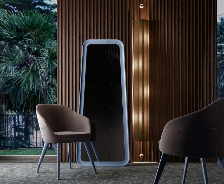 Caroti Зеркало напольное в современном стиле в раме Concept 56