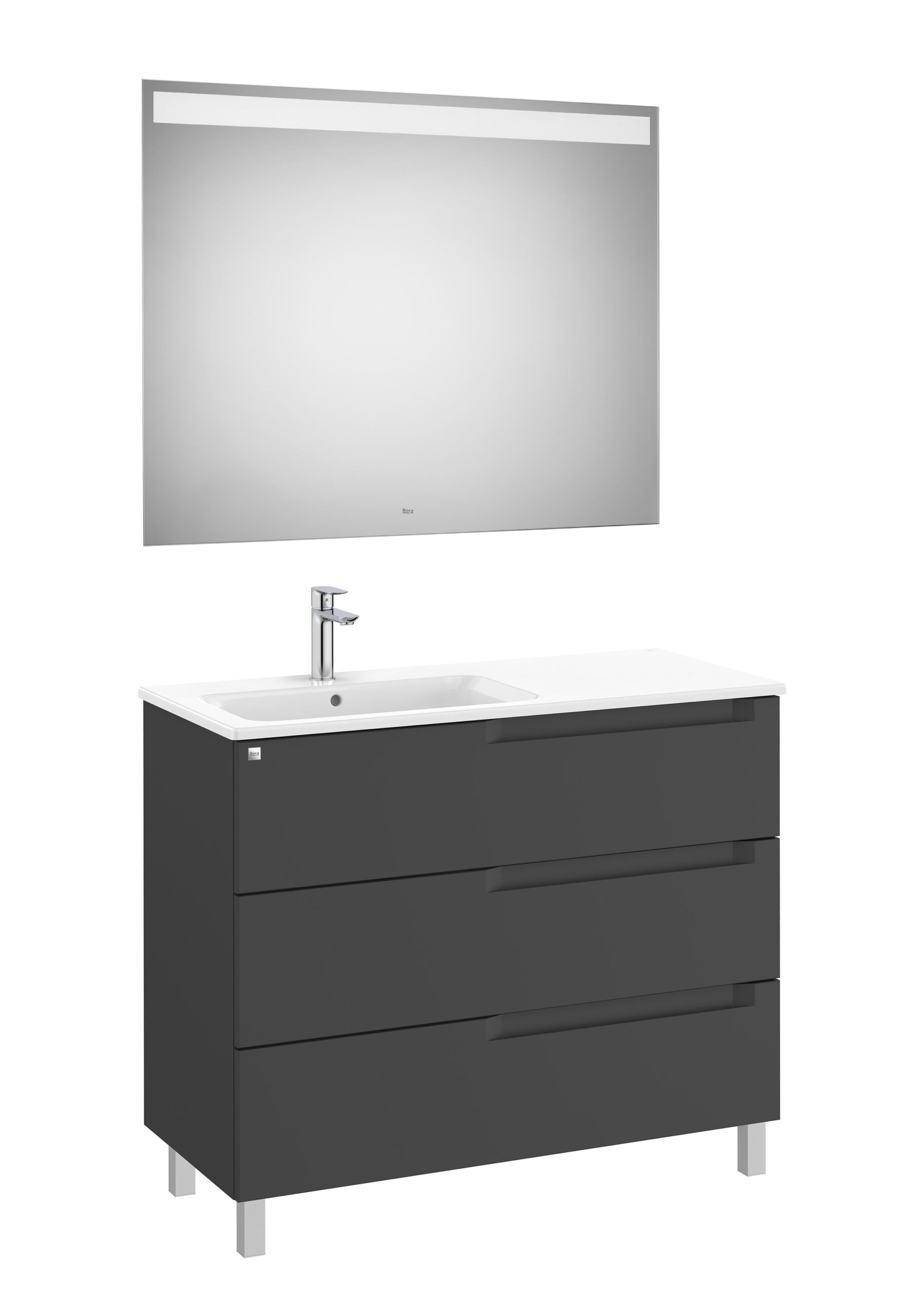 Деревянный напольный умывальник с зеркалом Roca Aleyda ARCH-00106137 - Вид №35