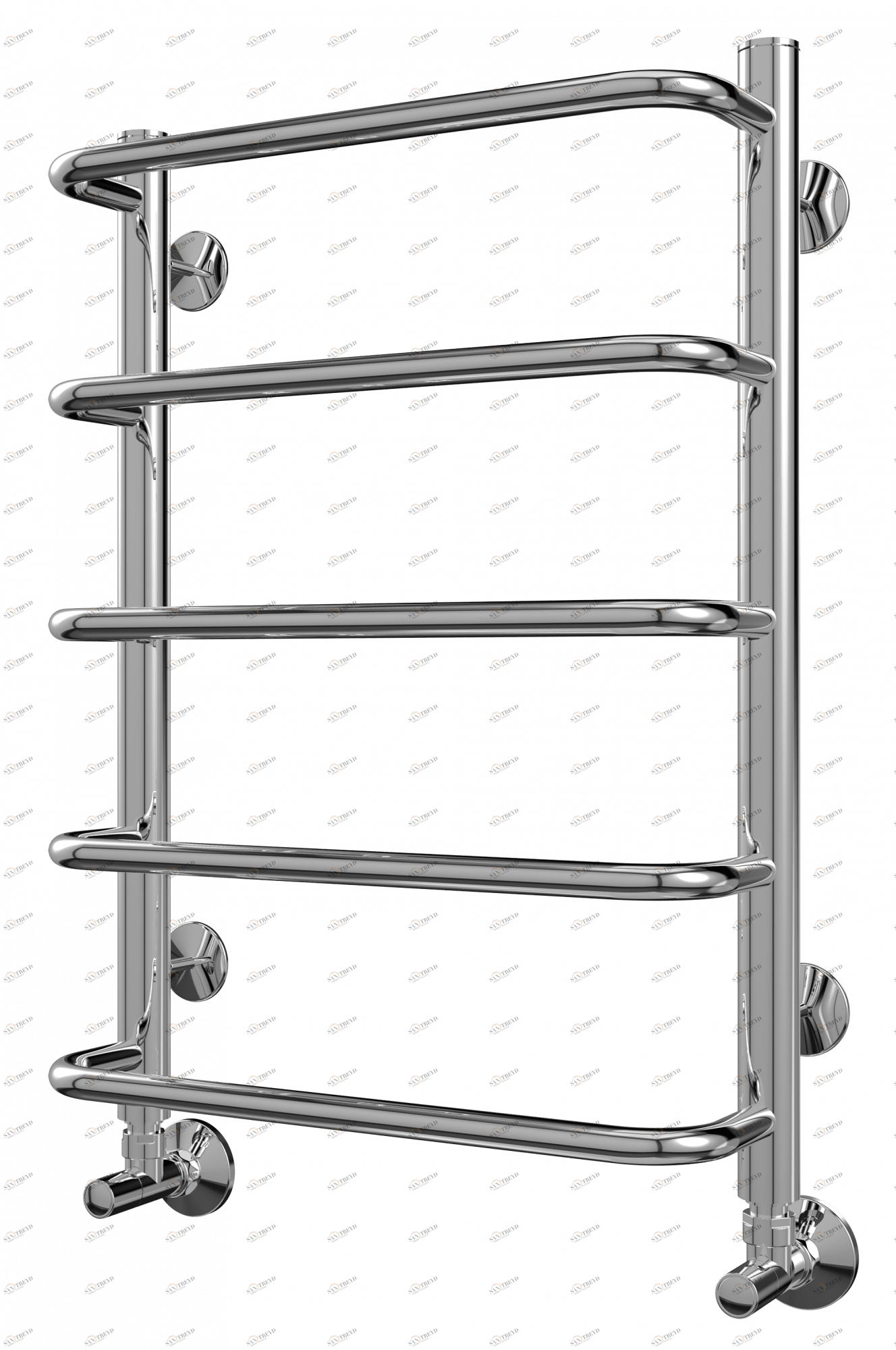 4670030725288 ЭКОНОМ Стандарт П5 400х596 Полотенцесушитель TERMINUS Нержавеющая сталь