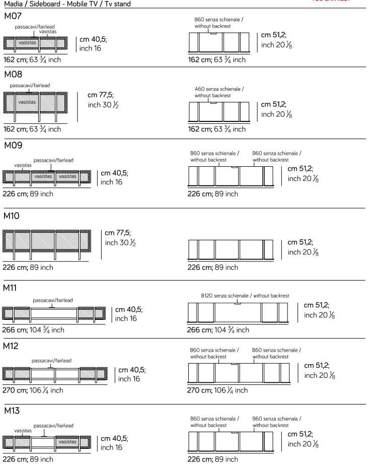 Шкаф для телевизора с откидными дверцами Amura система мнения 2 ARCH-00108552 - Вид №8