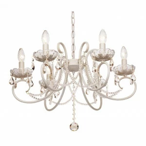 Подвесная люстра Silver Light Laurita 260.51.6 SILVER LIGHT LAURITA 186000 Белый