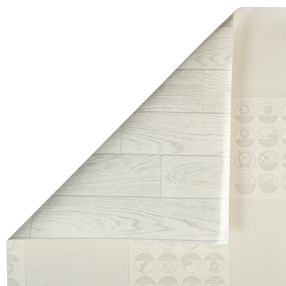 Линолеум бытовой «Дуб Арктический» 21 класс 1.5 м антистатический NOVENTIS STLM-2037677 - Вид №3