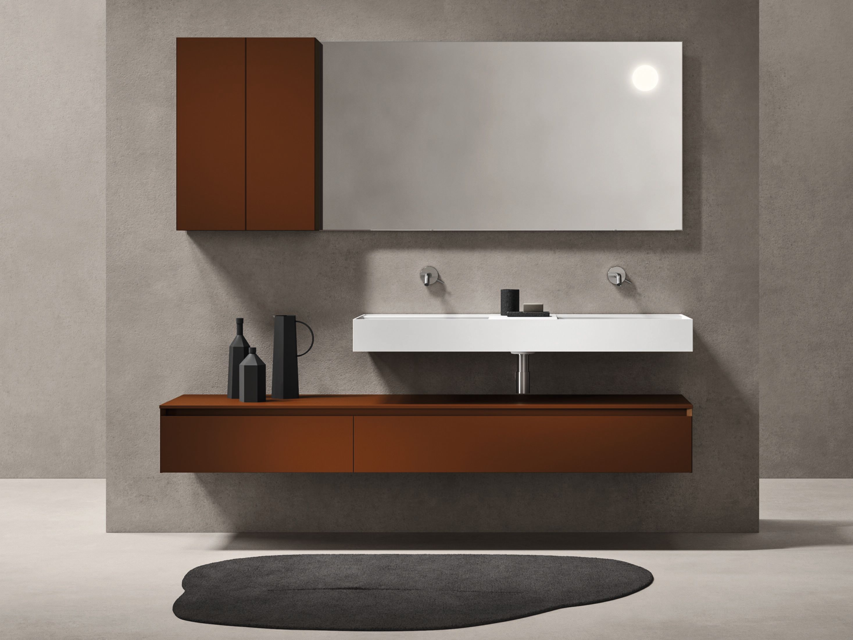 Полная мебель для ванной комнаты Noorth Zenit ARCH-00094978