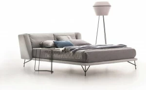 Ditre Italia Двуспальная кровать в коже Lennox