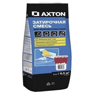 Затирка цементная Axton А.420 цвет красно-коричневый 2 кг
