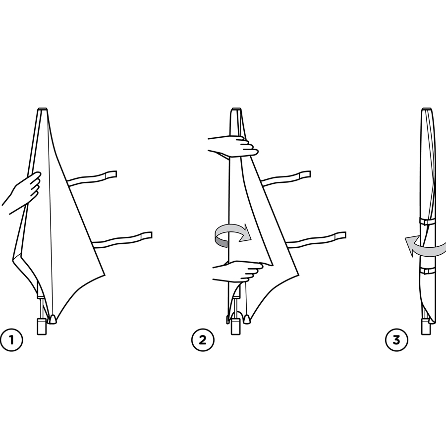 2011133 Зонт-трость ° original lofty leaves SENZ  - Вид №7