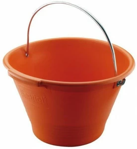 KAPRIOL Оранжевое пластиковое ведро Hand tools - secchi e casse in plastica