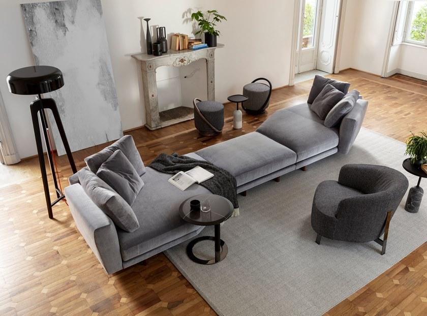 Porada Модульный тканевый диван с шезлонгом Twenty sun-id-1370247 - Вид №1