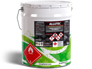 Защитная краска с алюминиевым растворителем