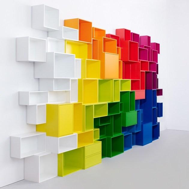 Cubit by Mymito Модульный открытый книжный шкаф sun-id-1415166 - Вид №7