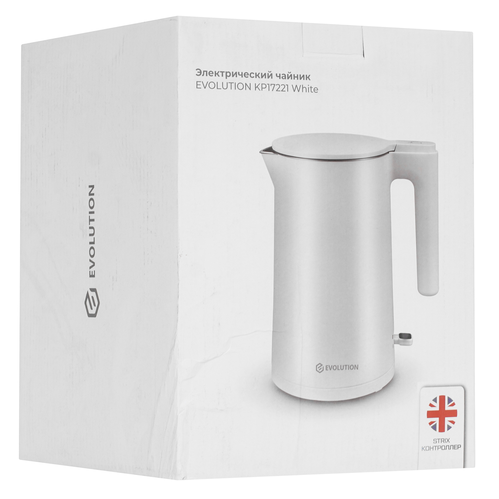 9215213 Электрочайник Evolution KP17221 белый STDN-0126132 - Вид №7