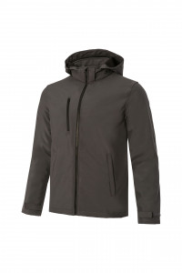 5042161 Куртка РЕГАТТА ПРОФЕШИОНАЛ ВЕНТУР софтшел серо-черная  Демисезонная одежда размер S (40-42)