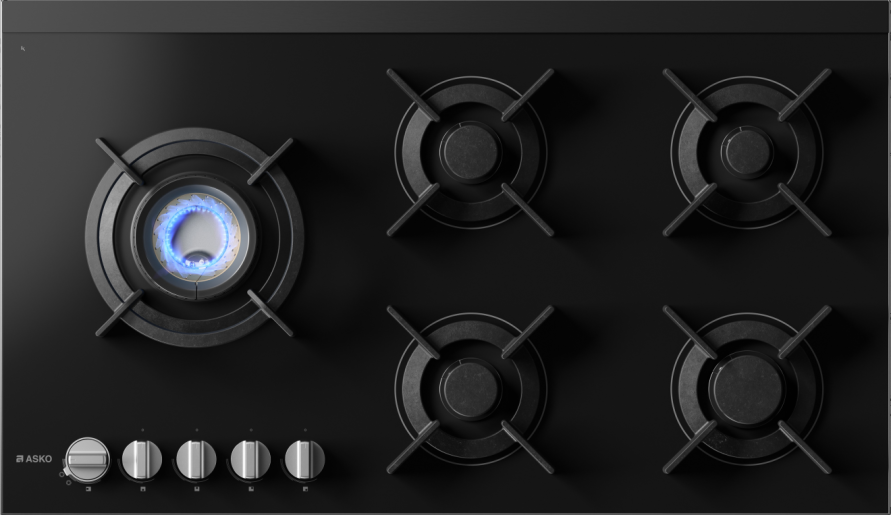 5485181 Газовая варочная поверхность Asko HG8953BGB1 STDN-0130954 - Вид №1