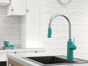 JUSTIME Смеситель с дозатором дезинфицирующего спрея Chapter 2 6928-pu-8035