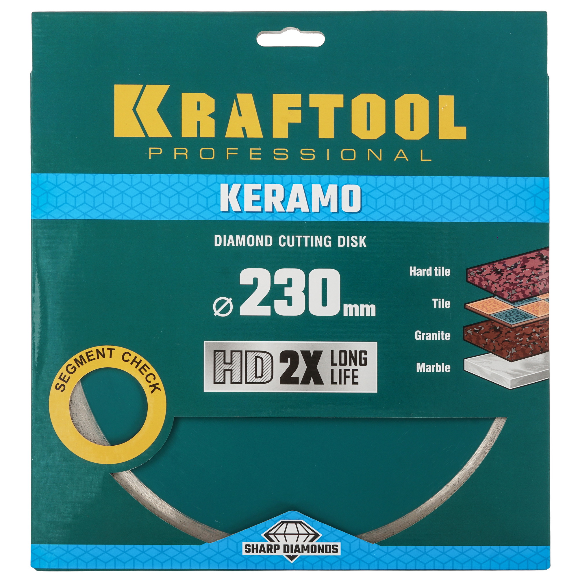 Диск алмазный KRAFTOOL KERAMO 36684-230 5307997 STDN-0123984 - Вид №4