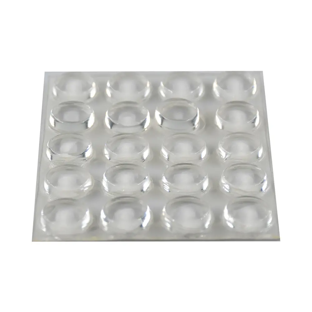 Накладка на мебельные ножки KONSENSA 8 мм прямоугольные фетр цвет белый STLM-2055709 - Вид №1