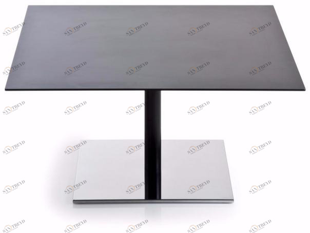 Luxy Низкий квадратный журнальный столик из HPL Incollection sun-id-1376186