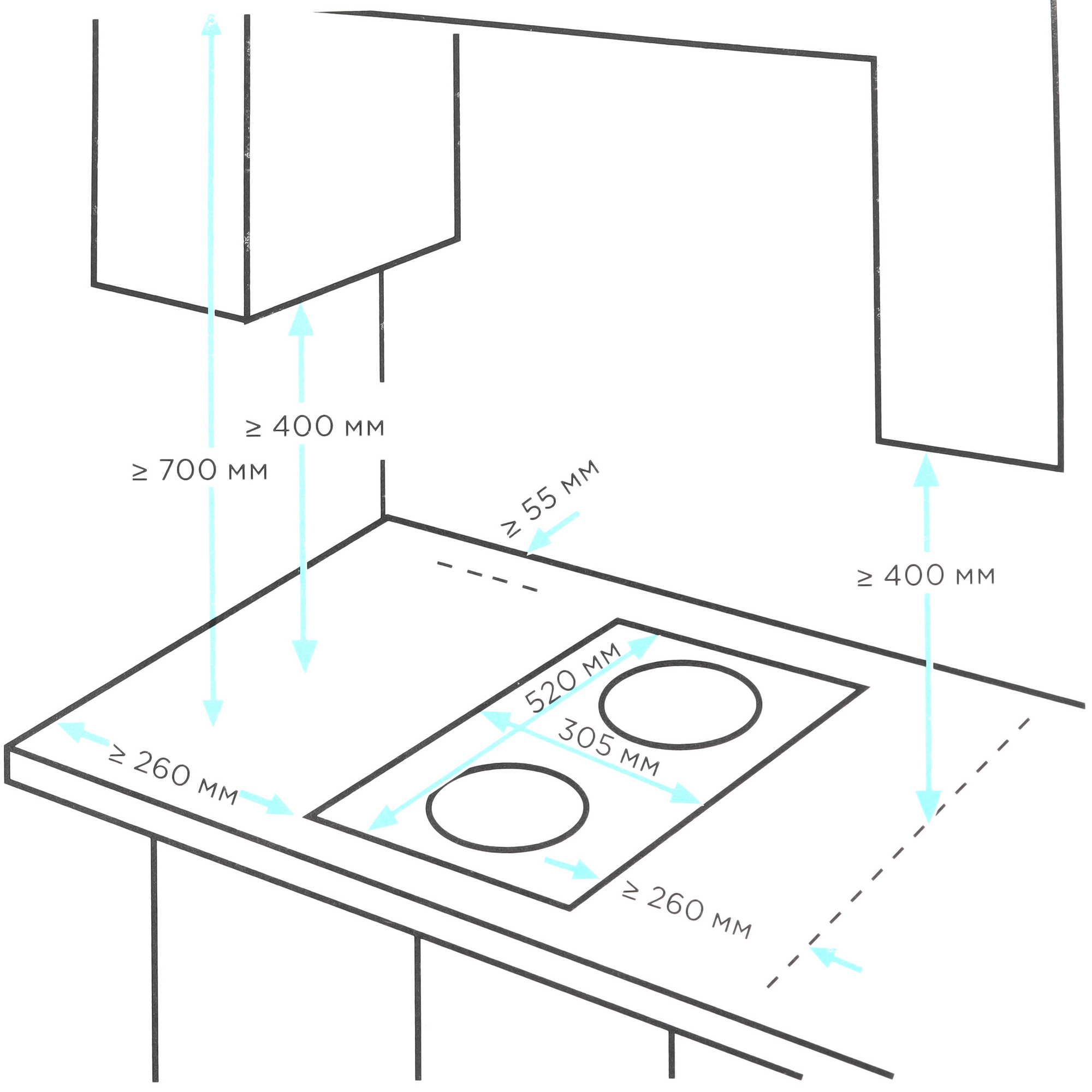 9099190 Газовая варочная поверхность Eigen MGBG-312W2 STDN-0070739 - Вид №6
