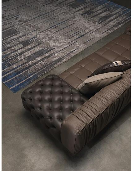 Gianfranco Ferré Home 2-х местный кожаный диван Highlander sun-id-1460566 - Вид №2