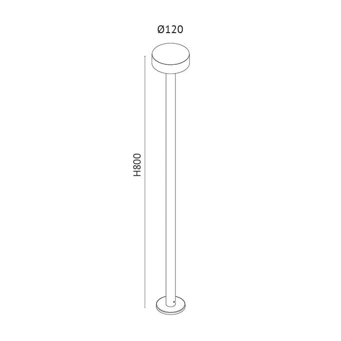 Алюминиевый светодиодный светильник с порошковым покрытием A.L.S SOFIA ARCH-00143394 - Вид №15