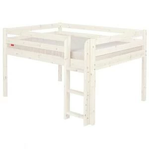 Кровать Flexa Classic односпальная, белая, 190 см