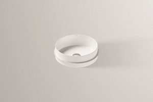 2024503401 Встраиваемая раковина для плит толщиной 30 мм, eb.ke375, белая, противомикробное Alape серия KE (Unisono)