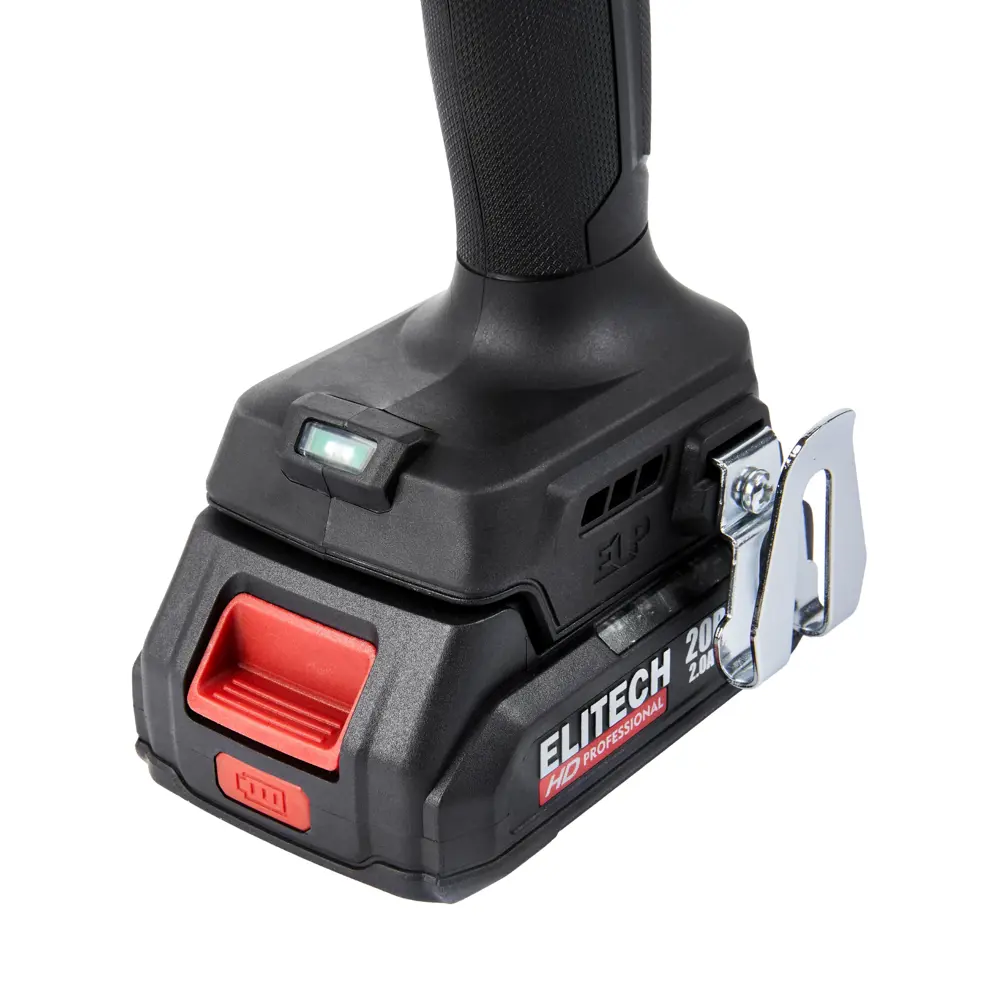 Аккумуляторная дрель-шуруповерт ELITECH HD CD20SL2 с двумя батареями 89391479 STLM-1541489 - Вид №10