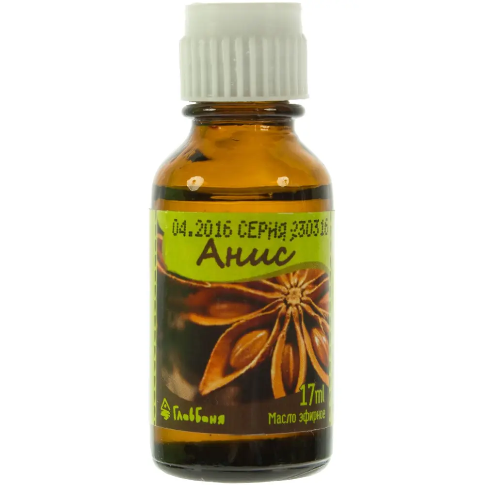 Масло эфирное для бани «Анис» 17 мл ГЛАВБАНЯ STLM-2126234