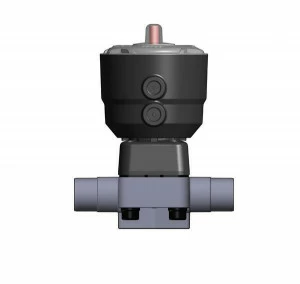 SANIT 8X3M92010 2/2-ходовой мембранный клапан DK / СР, ПП д, 20 д 75, сварочное гнездо сварки, НЕТ