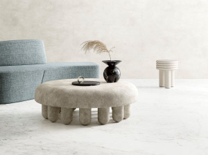 Пол / керамогранит с мраморным эффектом