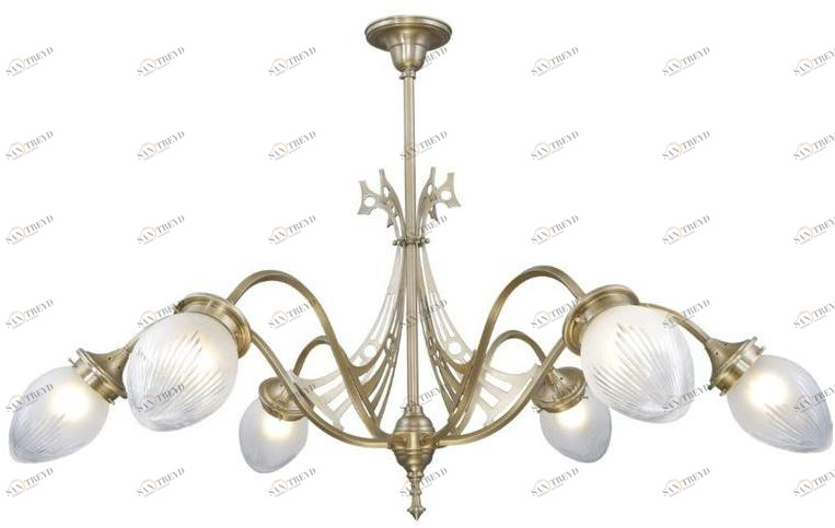Patinas Lighting Люстра из латуни ручной работы Genoa sun-id-1395758