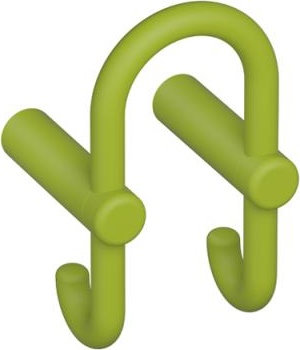 801.90B030 Двойной крючок для гардероба HEWI Edition matt | Polyamid  - Вид №9