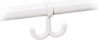 33.1700 Двойной крючок для гардероба HEWI System 111 | Polyamid 
