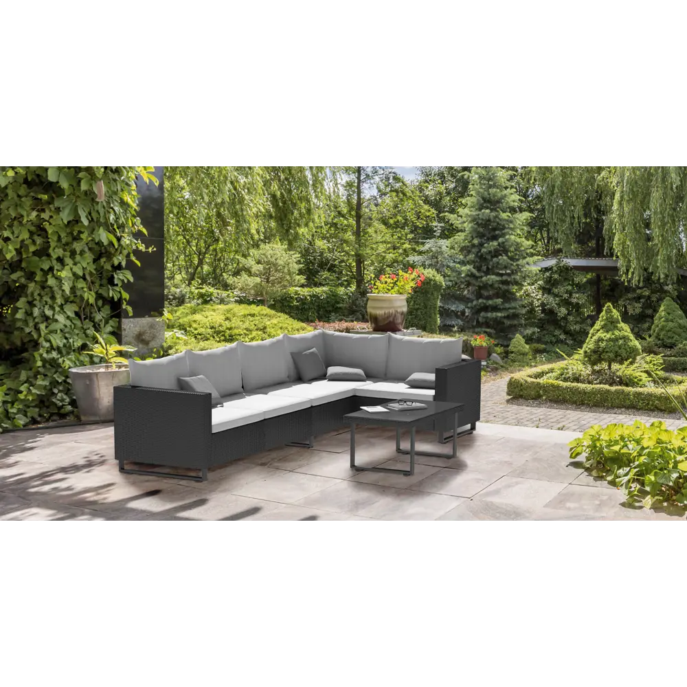 Подлокотники NATERIAL Noa Fix серые с экоплетением для садовой мебели 82509713 STLM-0028946 - Вид №8