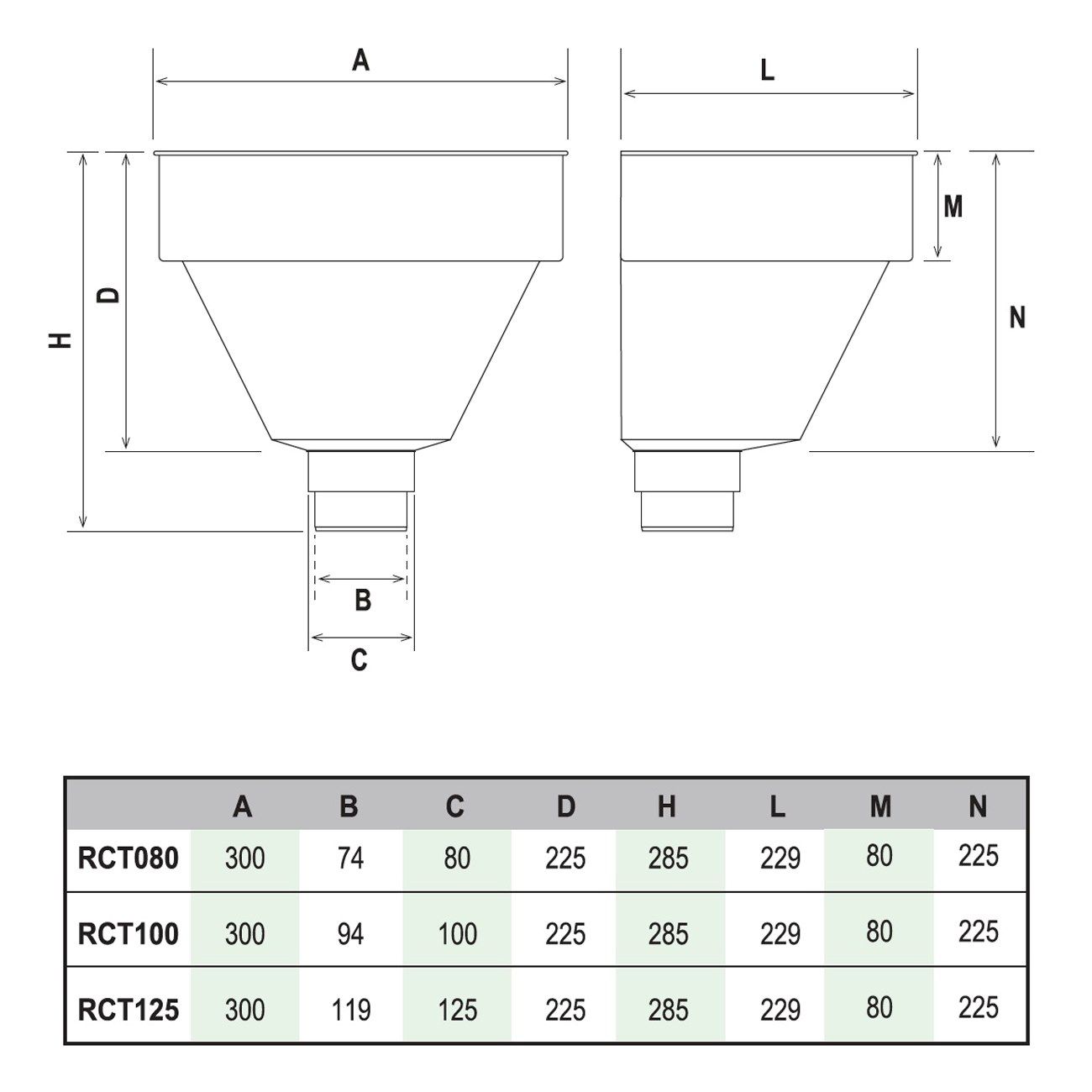 Круглый сборщик водосточных труб First Corporation First Plast ARCH-00021968 - Вид №1