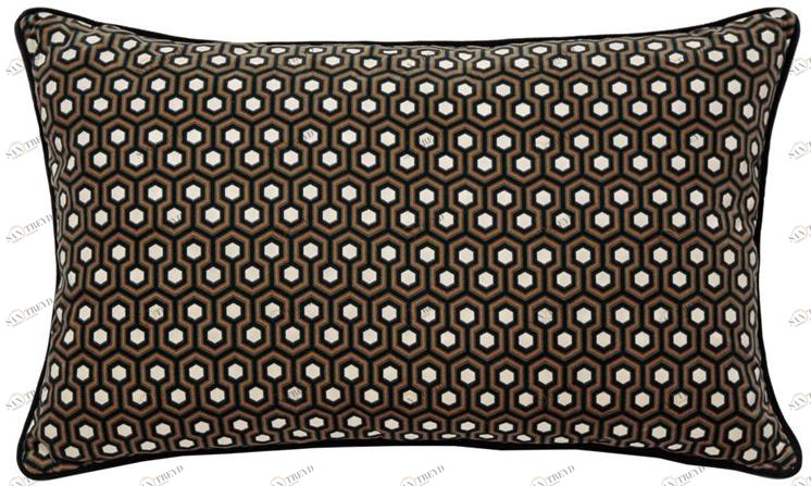 Gancedo Прямоугольная подушка с геометрическими мотивами для дивана Gancedo ready sun-id-1459173